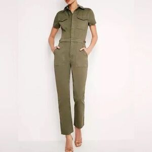 Good American Fit for Success Jumpsuit M Moss NWT!!